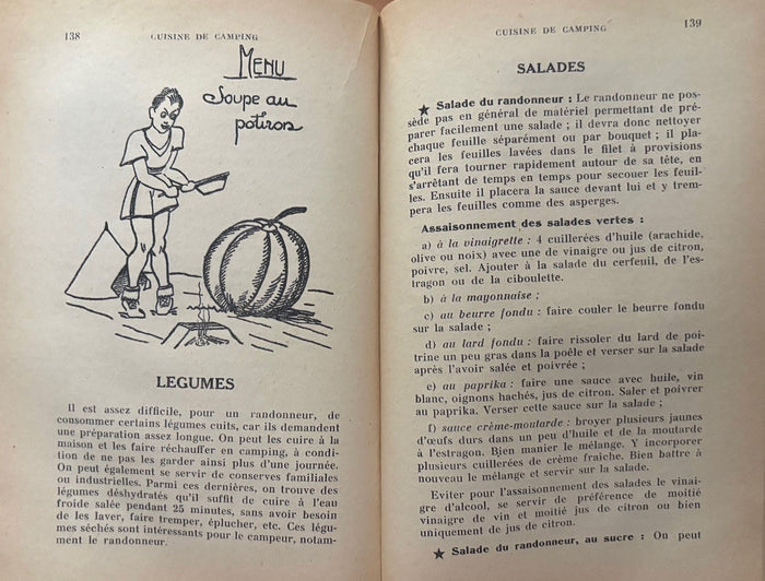 (Camping) J. Loiseau. Cuisine de Camping