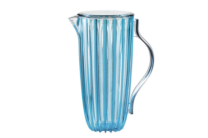 Carafe Guzzini Dolcevita en polymère biosourcé - Turquoise