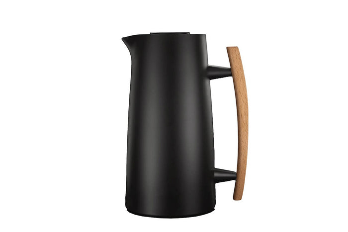Carafe isotherme Guzzini Riviera 1L en polymère recyclé - Noir