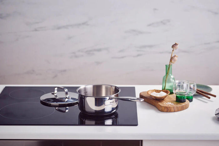 Casserole Beka Maestro 16cm en acier inoxydable 18/10 2 becs verseurs + couvercle