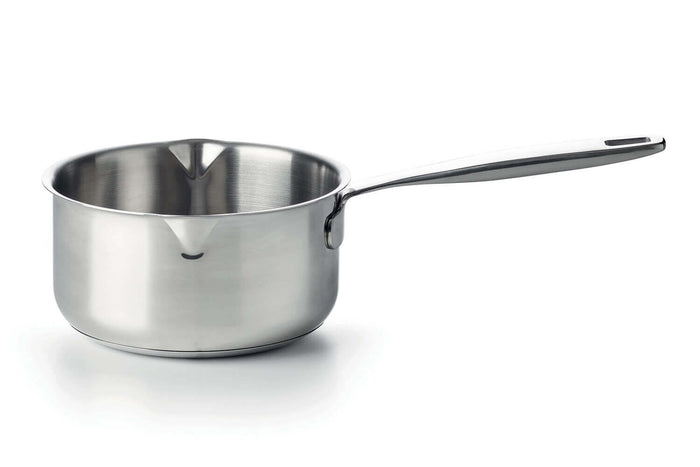 Casserole Beka Maestro en acier inoxydable 18/10 avec 2 becs verseurs - 12cm