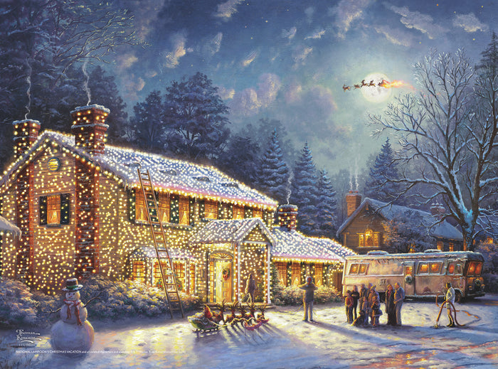 Ceaco Puzzle: Thomas Kinkade - National Lampoon's Christmas Vacation V2 100 Piece Puzzle