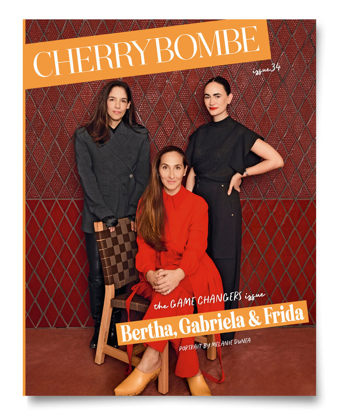 Cherry Bombe Issue No. 34: The Game Changers — Bertha González Nieves, Gabriela Cámara, and Frida Escobedo