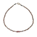 Chocolate Moonstone + Pink Tourmaline Bracelet-Margaret Solow