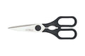 Ciseaux de cuisine 21cm acier inoxydable manche noir