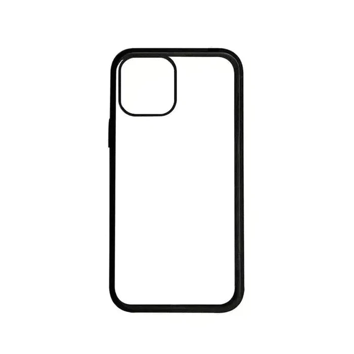 Clear Back Case With Black Frame - For iPhone 15 Pro Max
