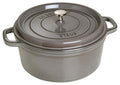 Cocotte ronde en fonte émaillée STAUB gris graphite
