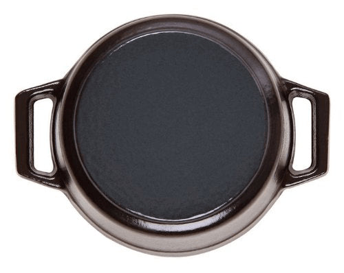 Cocotte ronde en fonte émaillée STAUB noir mat