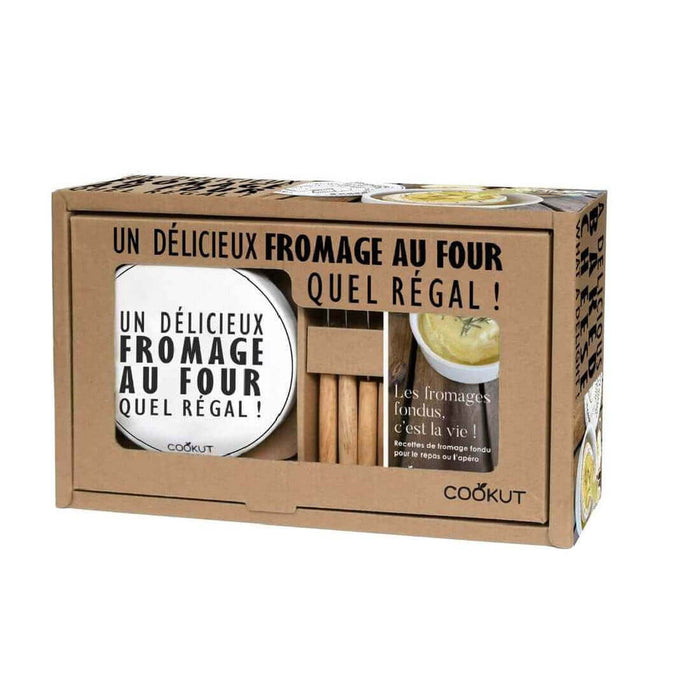 Coffret cadeau Cookut fromage au four - Blanc