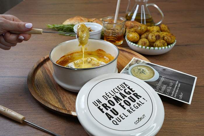 Coffret cadeau Cookut fromage au four - Blanc