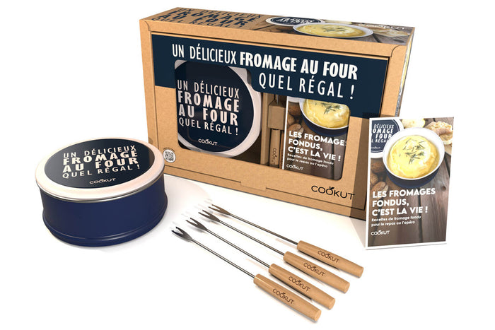Coffret cadeau Cookut fromage au four - Bleu