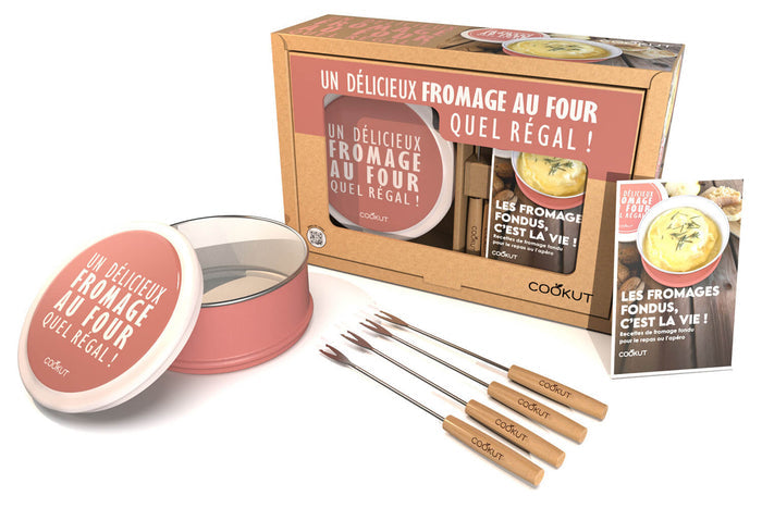 Coffret cadeau Cookut fromage au four - Rose