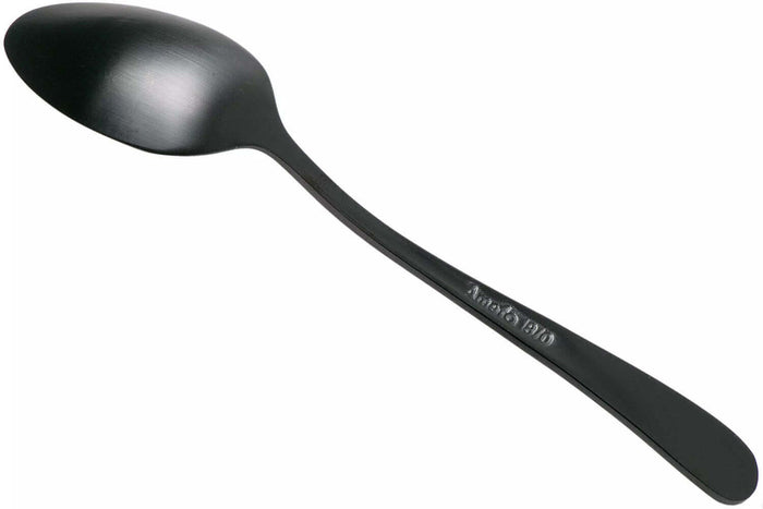 Coffret de 6 cuillères à moka Amefa Austin inox revêtement coloré - Gris graphite