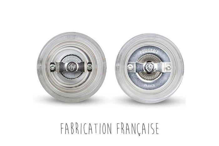 Coffret duo moulin à sel et poivre Peugeot Nancy en acrylique