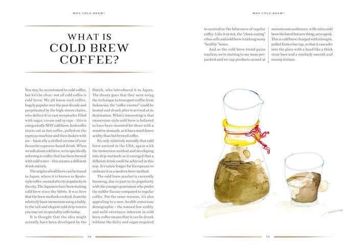 Cold Brew Coffee: Techniques, Recipes & Cocktails (Chloë Callow)