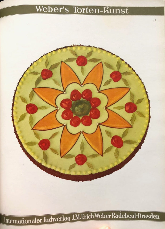 (Confectionery) Weber, J.M. Erich. Weber's Torten-Kunst.