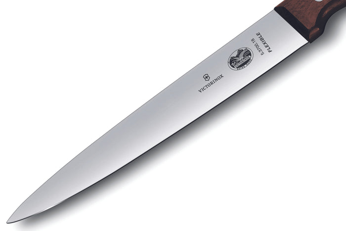 Couteau à dénerver/filet de sole Victorinox 5.3700.18 lame 18cm manche bois