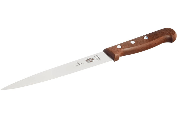 Couteau à dénerver/filet de sole Victorinox 5.3700.18 lame 18cm manche bois