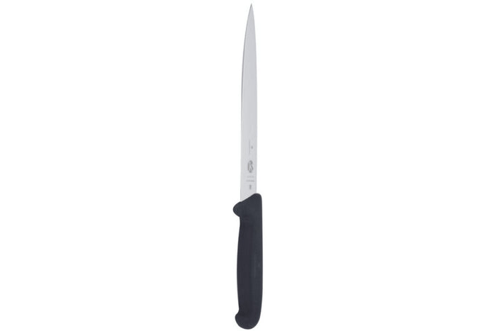 Couteau à dénerver/filet de sole Victorinox 5.3703.20 lame 20cm manche fibrox noir