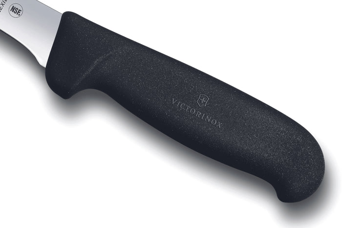 Couteau à dénerver/filet de sole Victorinox 5.3763.20 lame usée 20cm manche fibrox noir