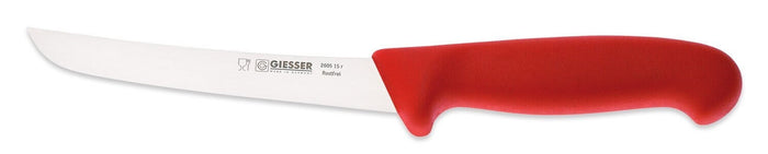Couteau à dépouiller pro Giesser lame 15cm 2605 - Rouge