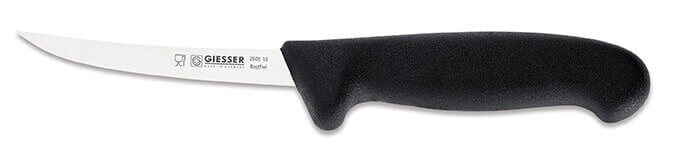 Couteau à désosser pro Giesser lame 10cm 2505 - Noir