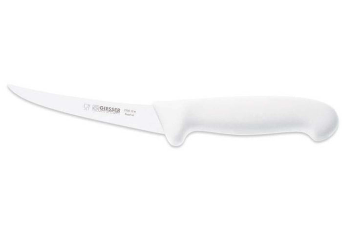 Couteau à désosser pro Giesser lame 13cm 2505 - Blanc
