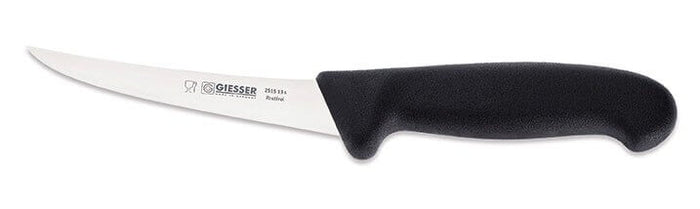 Couteau à désosser pro Giesser lame rigide 13cm 2515 - Noir