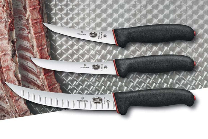 Couteau à désosser Victorinox Fibrox Dual Grip lame 15cm flexible