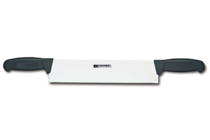 Couteau à fromage professionnel Fischer 2 manches lame 33cm - Noir