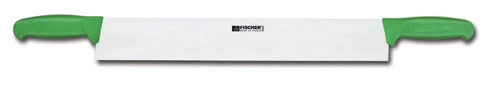 Couteau à fromage professionnel Fischer 2 manches lame 40cm - Vert