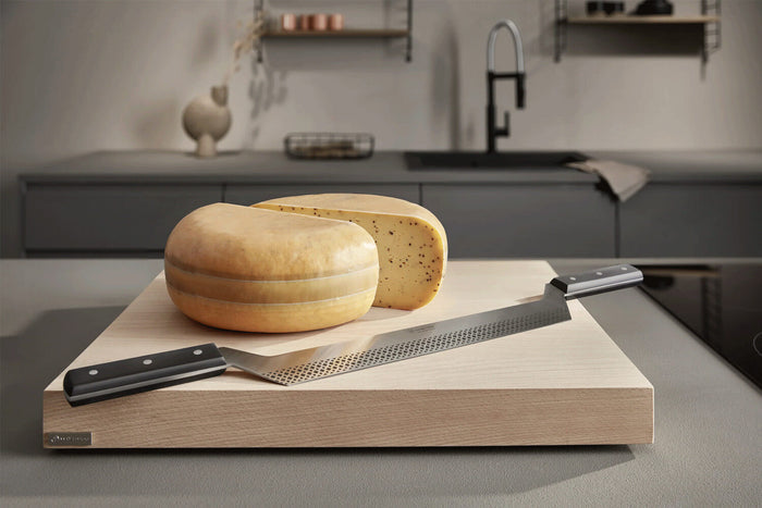 Couteau à fromage Wüsthof Gourmet deux poignées lame 32cm