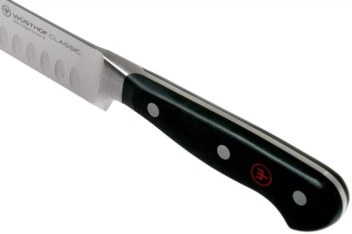 Couteau à jambon Wüsthof Classic forgé lame alvéolée 20cm