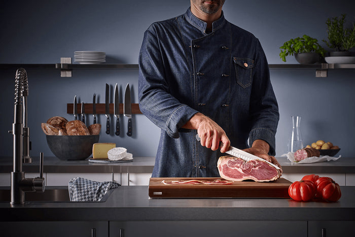 Couteau à jambon Wüsthof Classic forgé lame alvéolée 20cm