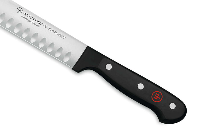Couteau à jambon Wüsthof Gourmet lame alvéolée 26cm