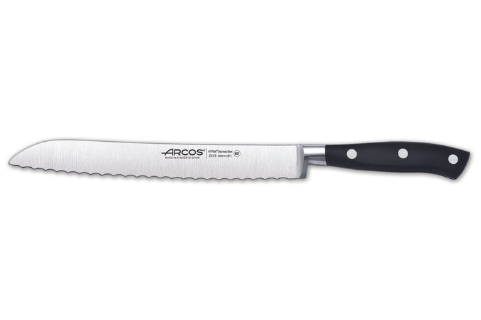 Couteau à pain Arcos Riviera forgé lame dentelée 20cm