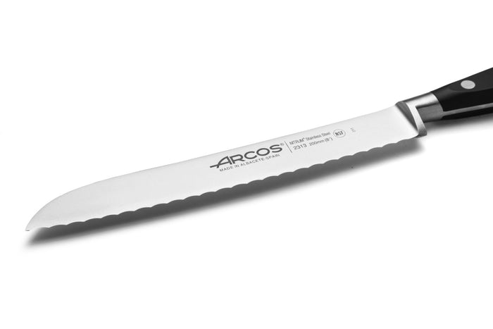 Couteau à pain Arcos Riviera forgé lame dentelée 20cm