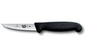 Couteau à saigner lapin/volaille Victorinox 5.5103.10 lame 10cm manche fibrox noir