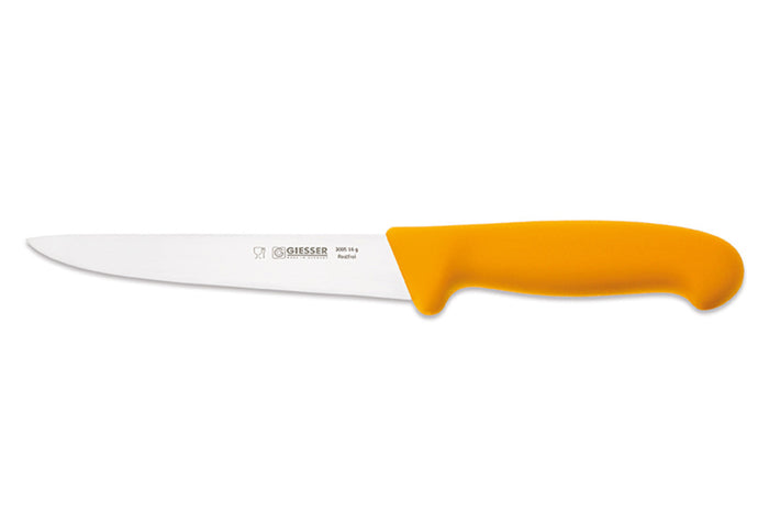 Couteau à saigner pro Giesser lame 16cm 3005 - Jaune foncé