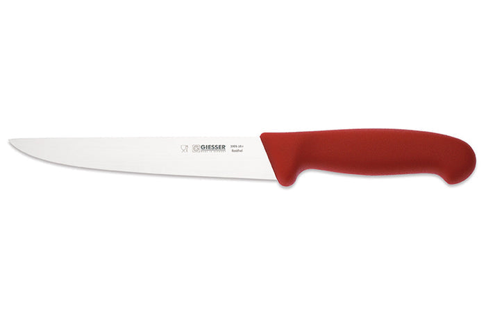 Couteau à saigner pro Giesser lame 18cm 3005 - Rouge
