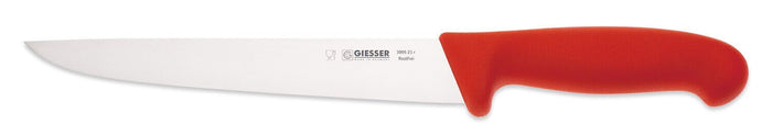 Couteau à saigner pro Giesser lame 21cm 3005 - Rouge