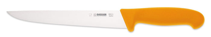 Couteau à saigner pro Giesser lame 21cm 3005 - Jaune foncé