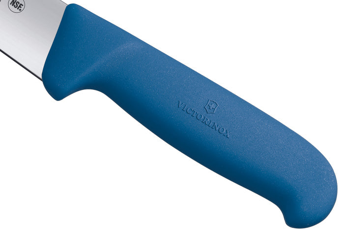 Couteau à saigner/découper Victorinox 5.5502.20 lame 20cm manche fibrox bleu