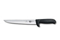 Couteau à saigner/découper Victorinox 5.5503.22 lame 22cm manche fibrox noir
