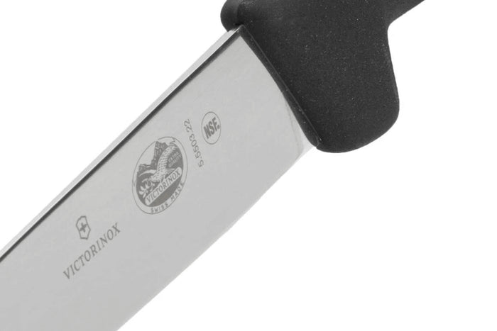 Couteau à saigner/découper Victorinox 5.5503.22 lame 22cm manche fibrox noir