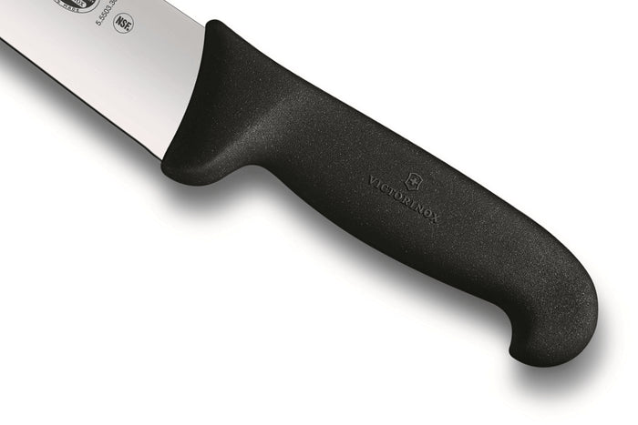 Couteau à saigner/découper Victorinox 5.5503.30 lame 30cm manche fibrox noir