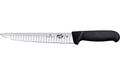 Couteau à saigner/découper Victorinox Fibrox lame alvéolée inox