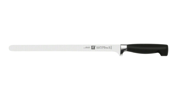 Couteau à saumon Zwilling Four Star lame étroite forgée 31 cm