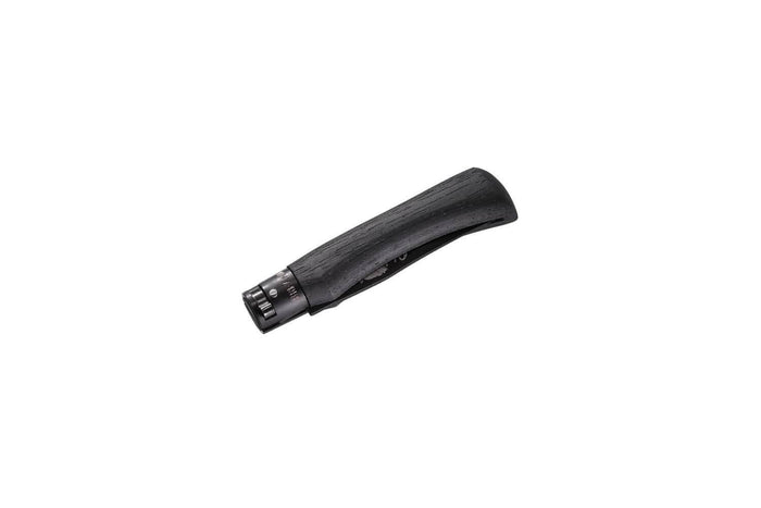 Couteau artisanal Old Bear Total Black virole noire manche bois d'ayous stratifié - XS