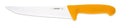 Couteau de boucher pro Giesser lame 21cm 4035 - Jaune foncé